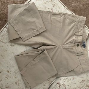 Vince size 6 classic khakis.